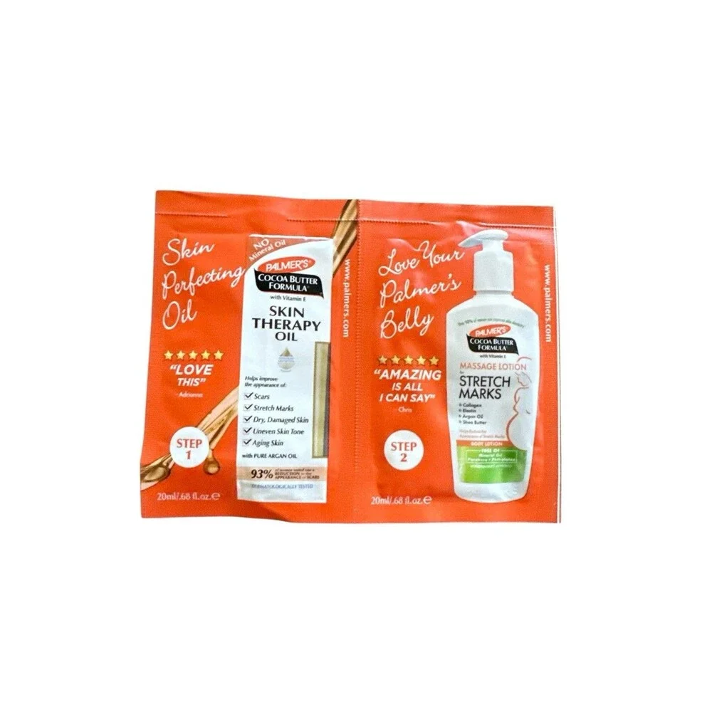 9 Pack Palmers 2 Step Cocoa Butter Skin Therapy Oil Stretch Mark Massage Lotion